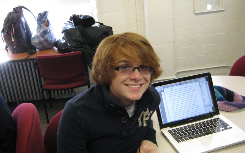Student Sean St. Arnauld 2009
